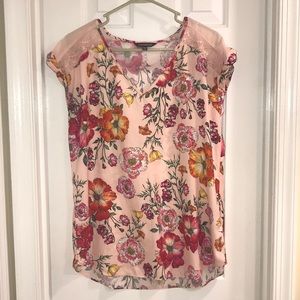 Silky Floral Top